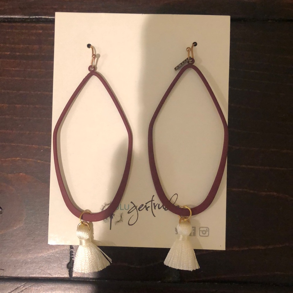 Blu Gertrude earrings